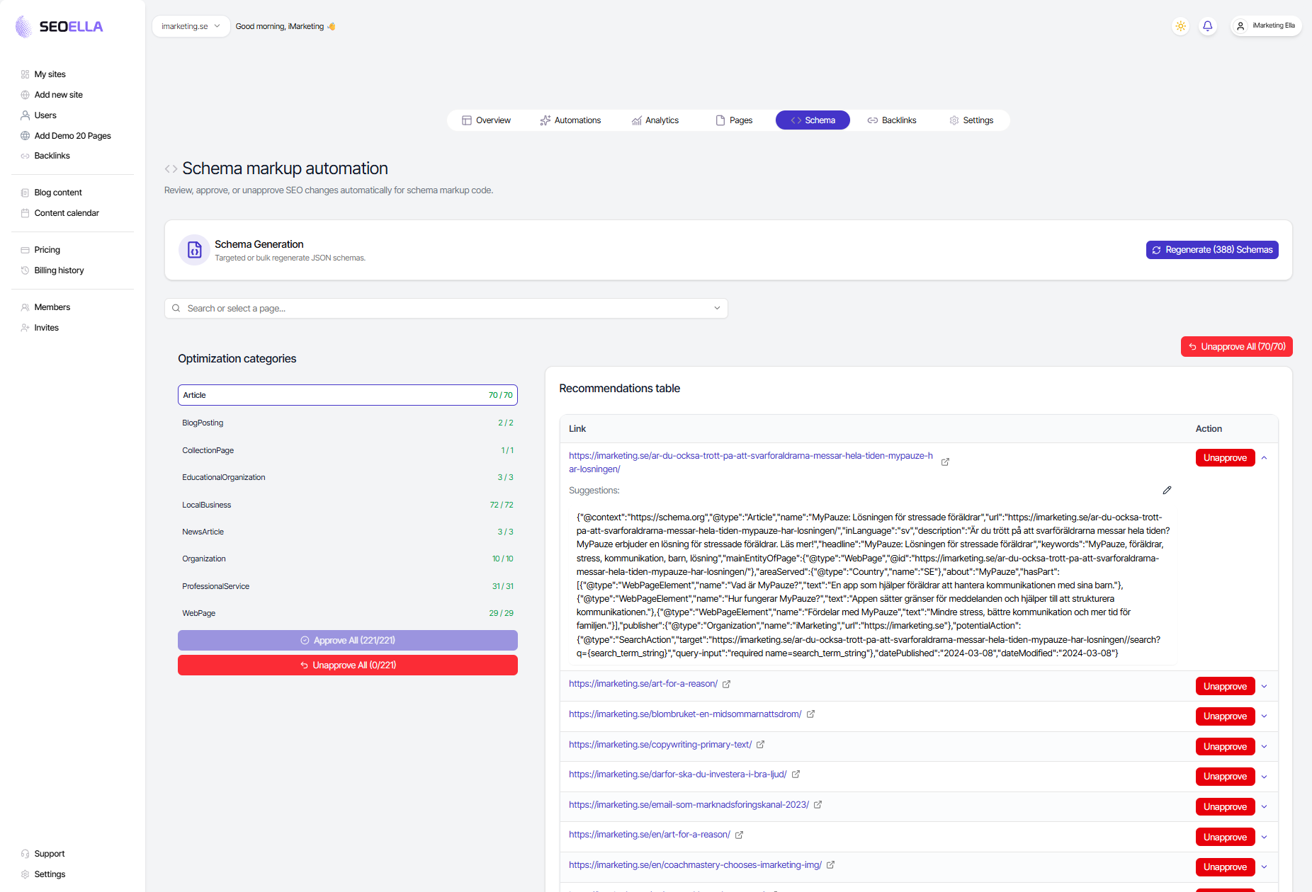 Balises Schema Seoella
